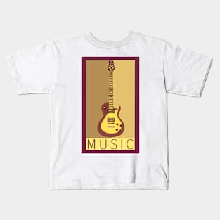 Rock music Kids T-Shirt